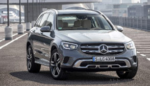 Mercedes GLC 200 in silber